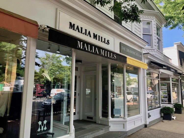 East Hampton Long Island Road Malia Mills shop