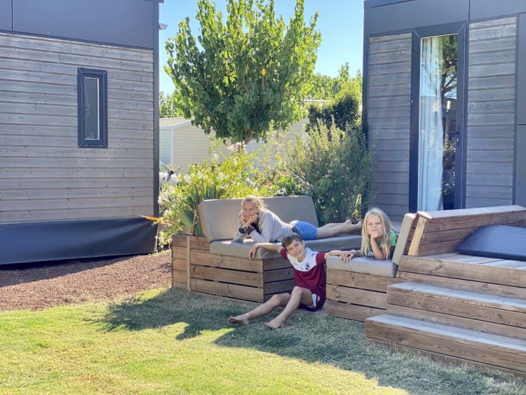 photo enfants camping de la dragonniere
